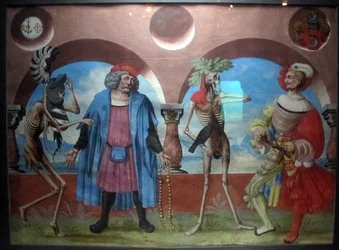 Kopie van de verloren dodendans van M. Manuel van de Dominicaanse begraafplaats van Bern (1512-20)